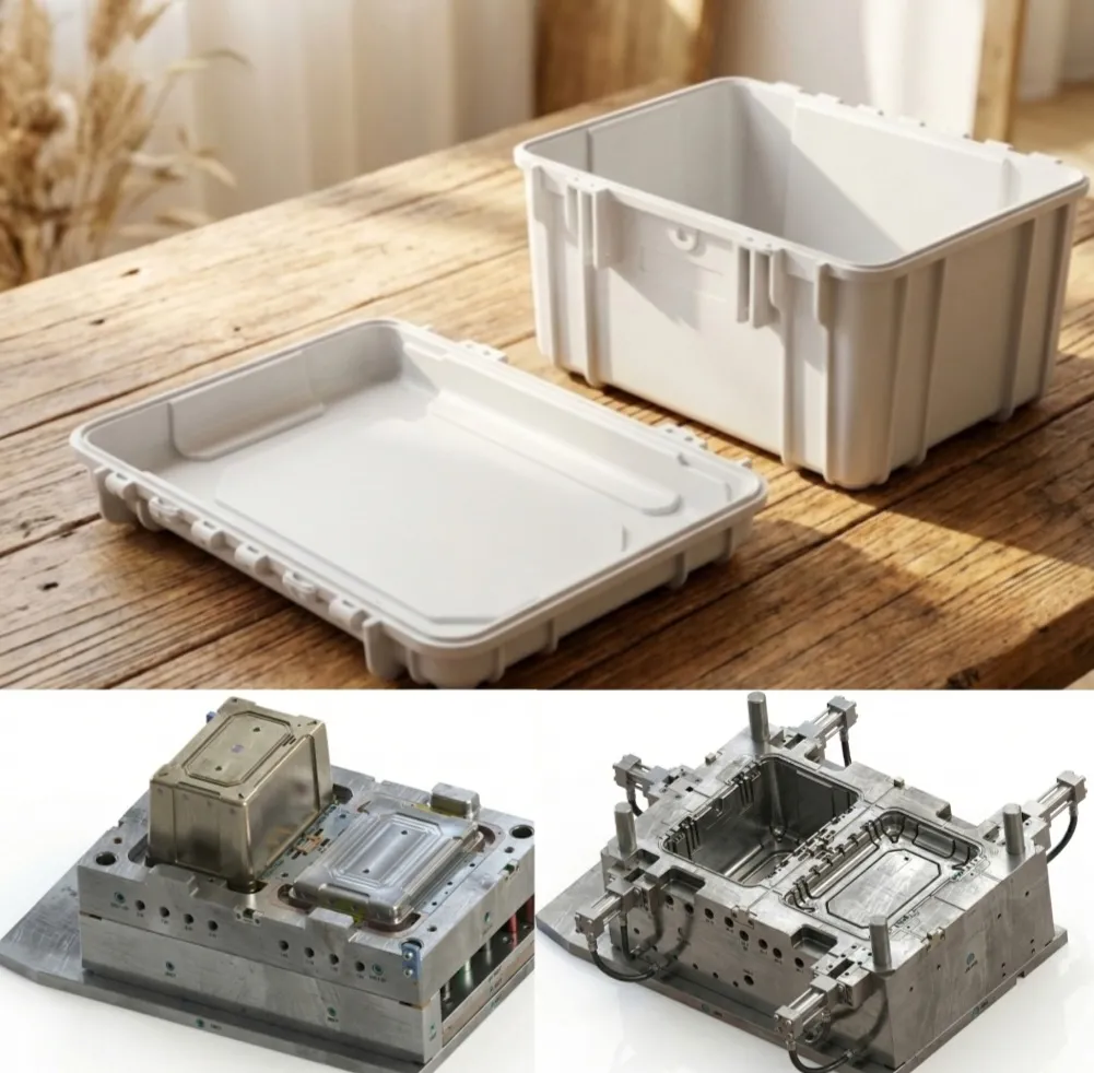 Stackable Storage Bin with Lid